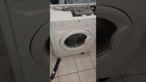 Работа стиральной машины индезит wiu 80 4кг после замены подшипников и обслуживания
