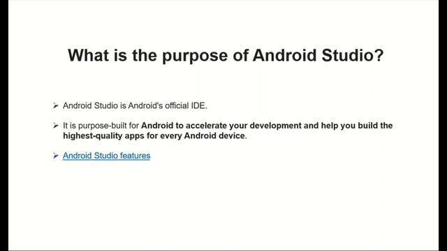 Purpose of Android Studio in Hindi |What are the features of Android Studio? | Is Android necessary