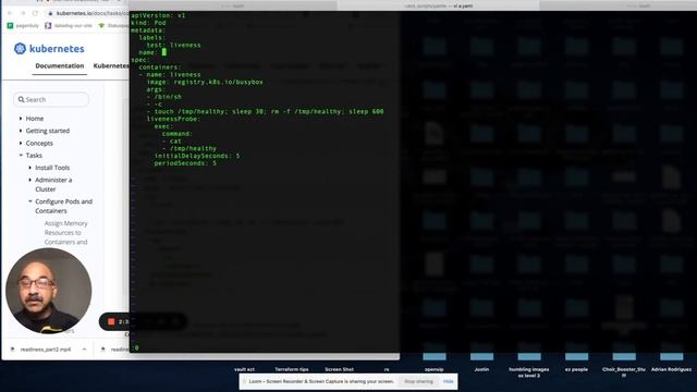 CKAD Lab 47 (Kubernetes Certification) pod/container with a livelinessProbe Part 1 of 2 смотреть онлайн
