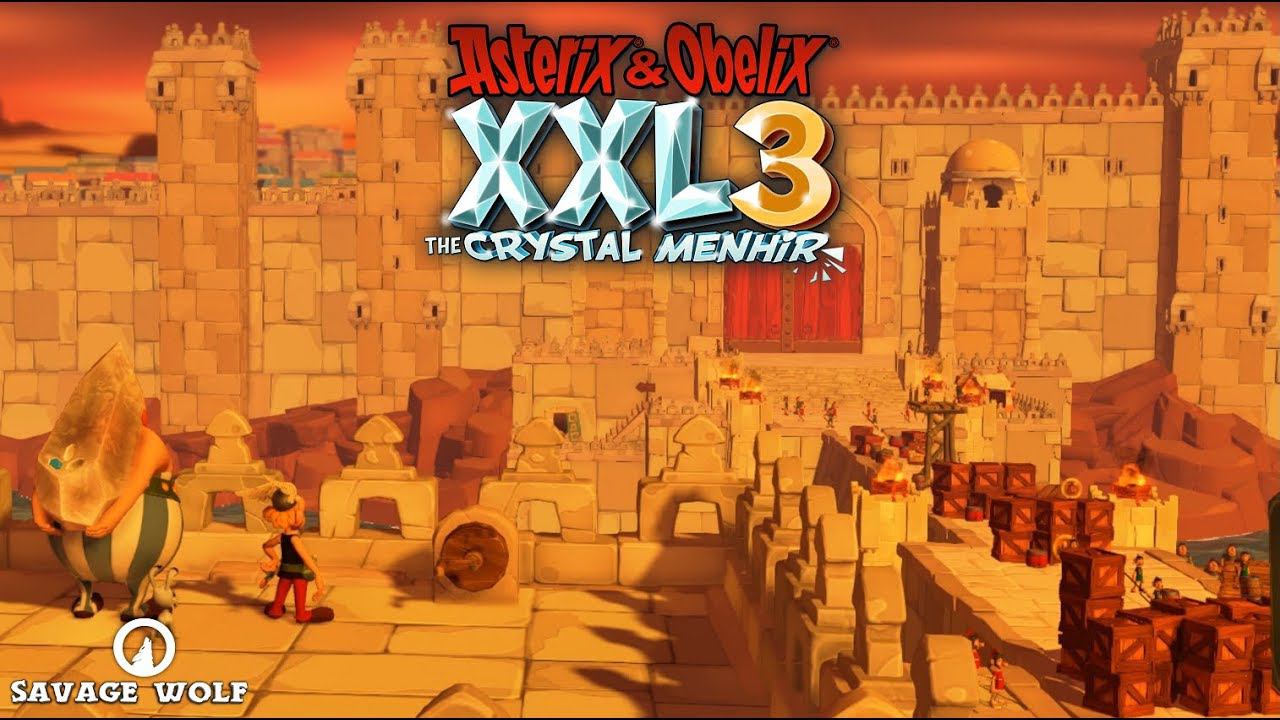Asterix & Obelix XXL 3: The Crystal Menhir  #8 | ТИПА ПРОНИКАЕМ В ГОРОД "ТИР"