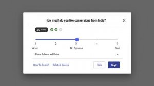 How to pick a score of 1 to 5 for the segment scorer