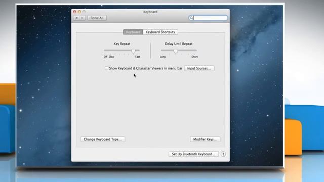 How to enable tab key in Mac OS X