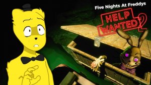 Глитчтрап в Сундуке и Монти FNAF Help Wanted 2