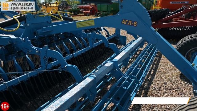 Дисковая борона от Ростовского завода сельхозмашин. Обзор АГЛ-6