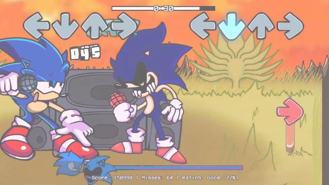 Friday Night Funkin but SONIC.EXE CONFRONTS HIMSELF... (Sonic vs Sonic.EXE) FNF Mods 136 смотреть онлайн