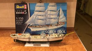 Сборка модели парусника GORCH FOCK