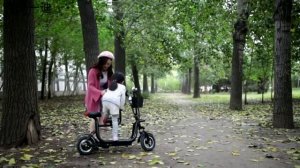 Купить складной электрический велосипед за 54 тыс для родителя и ребенком ЛУЧШАЯ ЦЕНА НА АЛИЭКСПРЕС