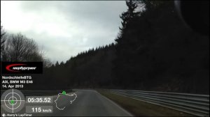 Нюрбургринг Нордшляйфе, Георгий Ворожейкин, BTG 11:08.34, BMW M3 E46 Ringtool