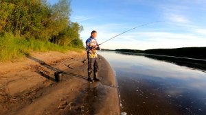 Рыбалка на Каме в Пермском крае, Тверская снасть в деле! Костёр. Свежий воздух