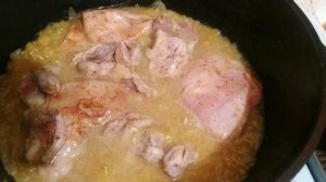 #готовимдома  Курица в луковом соусе с добавлением соды!??