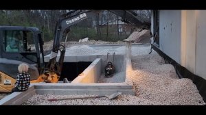 Как заливают бетон в США.