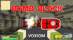 Немного повзрывали. Динамит Voxiom.io