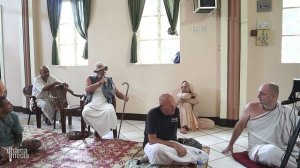 25.08.2022 || H.G. Hari Sauri Prabhu || Śrīmad-Bhāgavatam 10.35.24-25 (Eng/Rus)