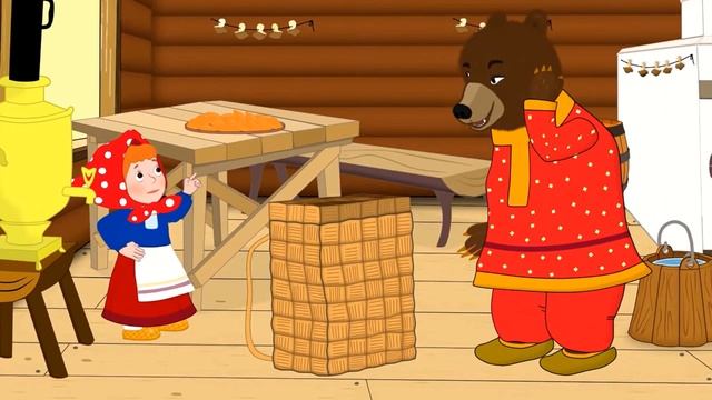 Маруся та ведмідь. Аудіоказка. Казки українською мовою.