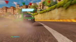 Франческо Бернулли проходит "Уровень Допуска 3" в игре "Тачки 2" (Xbox 360)