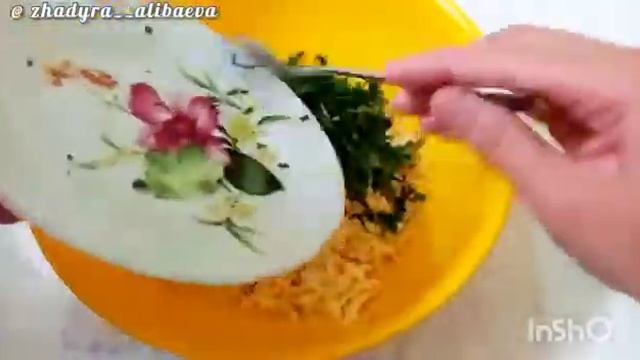 5 МИНУТТА ДӘМДІ РУЛЕТ/ Яйчный рулет из крабовыми палочками / Қазақша рецепт смотреть онлайн