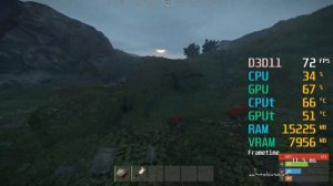 GeForce RTX 3050 -- Intel Core i5-11400 -- Rust FPS Test i5-11400F