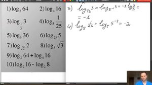 Урок 2 Логарифмы