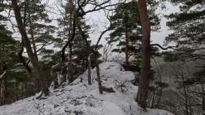 Зимние Планческие скалы