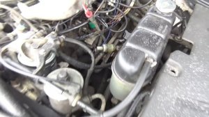 Заводим 140 Мерседес 3.5 ТД в мороз .