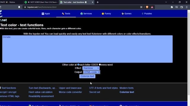 HOW TO GET RAINBOW TEXT | PLS DONATE | ROBLOX смотреть онлайн