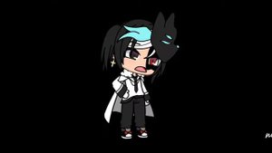 гача лайф бледно белые розы тронута