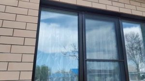 Удаление высолов на кирпиче. Прошел год.