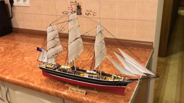Сборка парусника Катти Сарк (Cutty Sark) Часть 3 смотреть онлайн