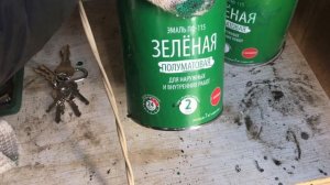 Покраска бытовки. Часть №2. Заключительная... на этот год))) Жизнь в бытовке.