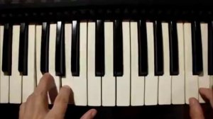 Песенка Д Кабалевский. Учусь играть двумя руками на пианино.