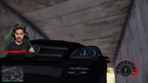 GTA 5 : MERCEDES GLS 450 BIG ACCIDENT FROM MOUNT CHILLIAD