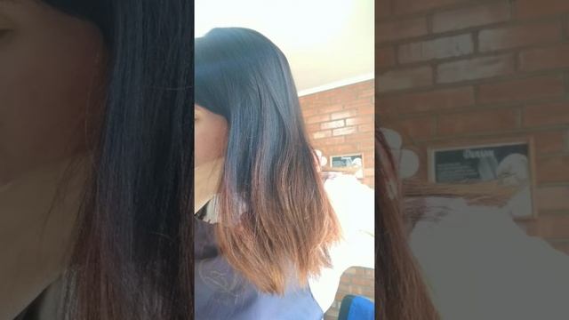 Мастер класс.  Ombre.  Омбре на темные волосы.