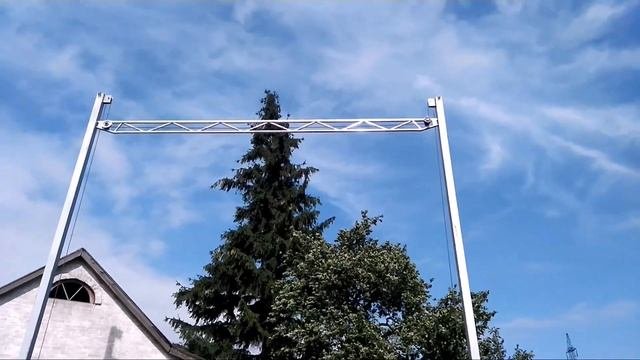 Балка между опор.