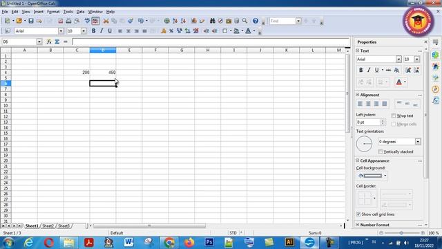 OPEN OFFICE TUTORIAL | 0007 - ID | OPENOFFICE CALC 3 смотреть онлайн
