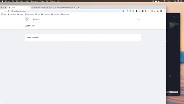 Laravel 8 Tutorial Part 7 - Install Breeze Package
