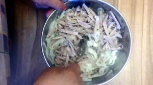 САЛАТ "ХОЛОДНЫЙ ШАШЛЫК".( SALAD "COLD Kebab". )