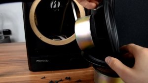 Microlab Solo 7c look inside + sound/bass test