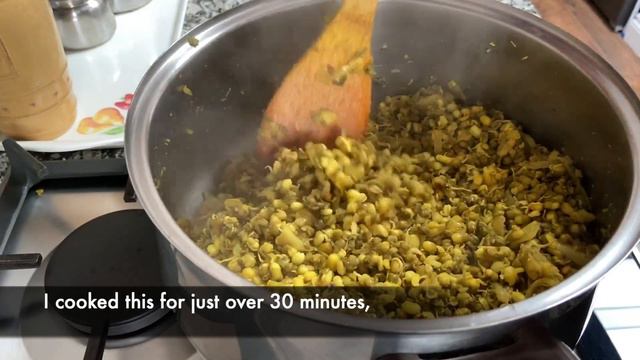Sprouted Moong Bean Curry Recipe | How to Make Sprouted Mung Beans | Sprouted Mung Bean | Mung Curr