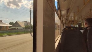 Саранск.Поездка на троллейбусе 5,Тролза-5275.05"Оптима"(23.06.2021)
