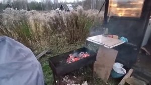 Осень за городом. Обзор - Газовый уличный обогреватель Aesto A-08