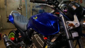 Перешив седла мотоцикла Honda cb900