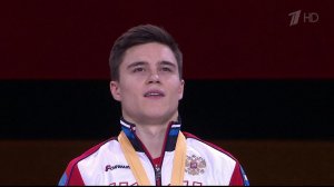 На Чемпионате мира по спортивной гимнастике россияне в личном многоборье взяли золото и серебро