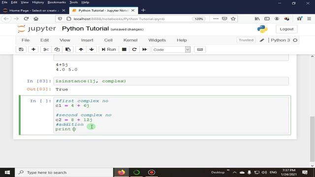 Complex Number Operations | Python 4 You | Lecture 65
