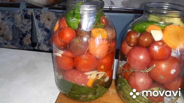Рецепт.Обалденные маринованные помидорчики на зиму.?Пикантные  Душистые даже рассол весь выпивается
