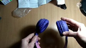 Детские блютуз наушники.