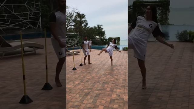 Fun skills by the pool