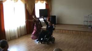 Танец на коляске ''Вальс  Е  Дога''  День открытых дверей в ПНИ 2 Александр Калинкин