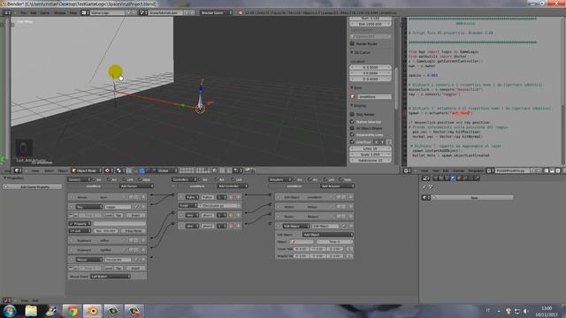 Blender Game Engine : FPS Bullet Hole Effect,Python Script- Foro di Proiettile a Run Time смотреть онлайн