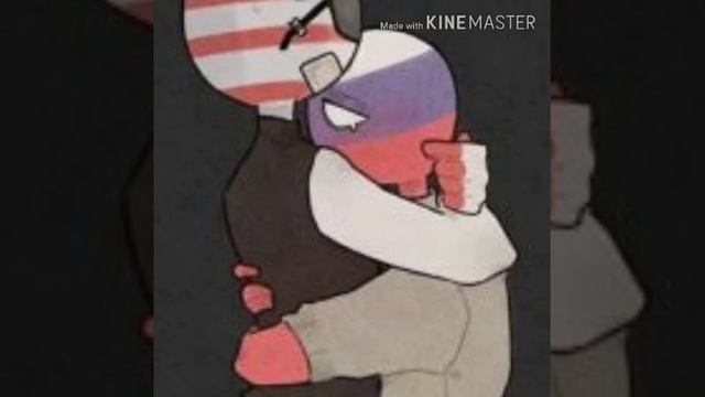 Ну тип первое видео клип Countryhumans