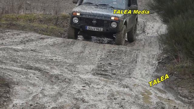 LADA Sondermodell TAIGA 4x4 - Spielen im Dreck 26.01.2020 смотреть онлайн